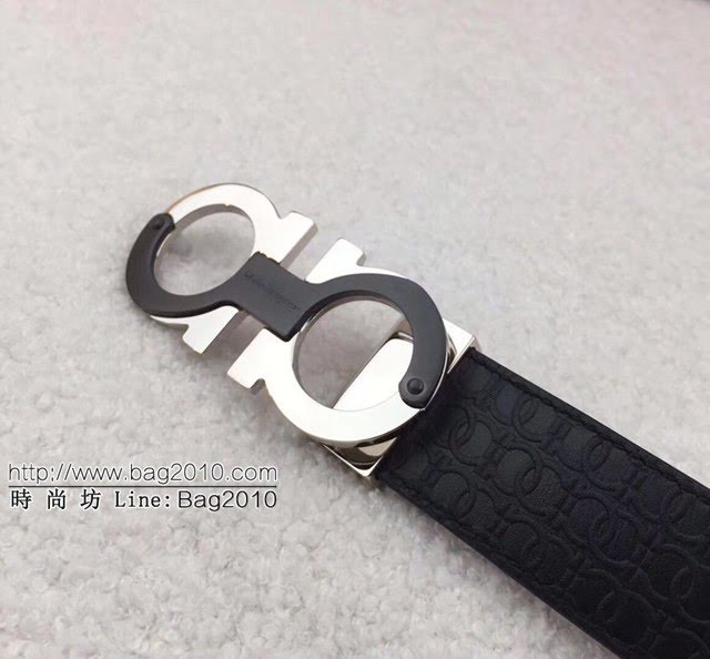 菲拉格慕男士皮帶 Ferragamo雙面牛皮爆款腰帶  jjp2221